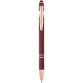 Nanna ballpoint pen with rose gold finish (blue ink), Burgundy