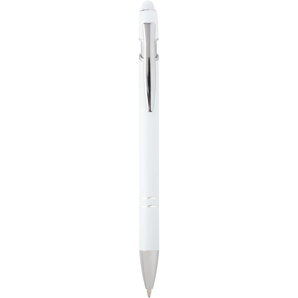 Logotrade promotional gift picture of: Kish ballpoint pen with silver finish (blue ink)