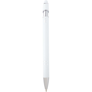 Logo trade advertising product photo of: Kish ballpoint pen with silver finish (blue ink)