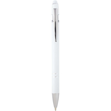 Logotrade promotional giveaway image of: Kish ballpoint pen with silver finish (blue ink)