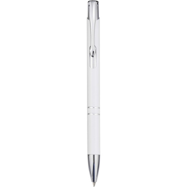 Logotrade promotional item image of: Moneta recycled aluminium ballpoint pen (blue ink)