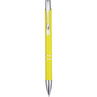 Logotrade promotional products photo of: Moneta recycled aluminium ballpoint pen (blue ink)