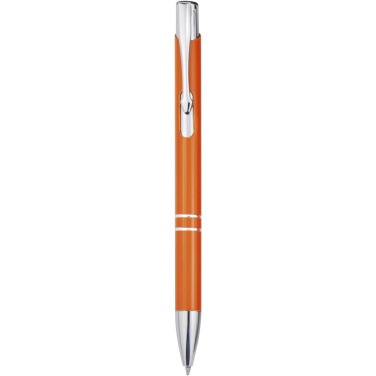 Logotrade advertising product image of: Moneta recycled aluminium ballpoint pen (blue ink)