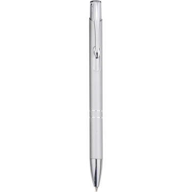 Logo trade promotional products picture of: Moneta recycled aluminium ballpoint pen (blue ink)