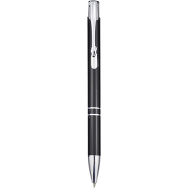 Logo trade promotional product photo of: Moneta recycled aluminium ballpoint pen (blue ink)