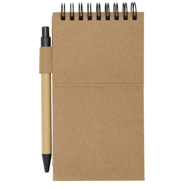 Logotrade promotional gift image of: Flipper sticky notepad with ballpoint pen (black ink)