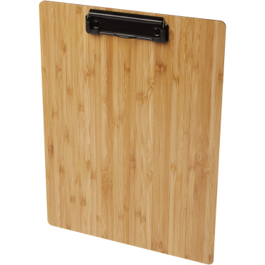 Logo trade advertising products image of: Tavula bamboo clipboard