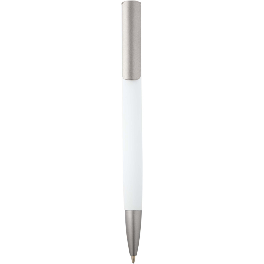 Logotrade promotional product picture of: Ziguur recycled aluminium ballpoint pen (black ink)