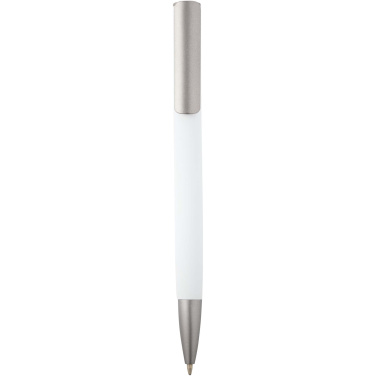 Logo trade advertising product photo of: Ziguur recycled aluminium ballpoint pen (black ink)