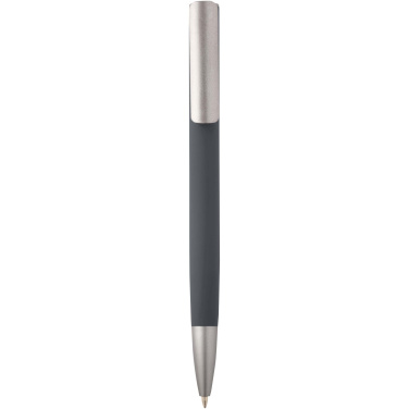 Logo trade advertising product photo of: Ziguur recycled aluminium ballpoint pen (black ink)