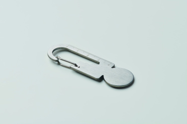 Logo trade promotional gift photo of: Multifunctional key ring token