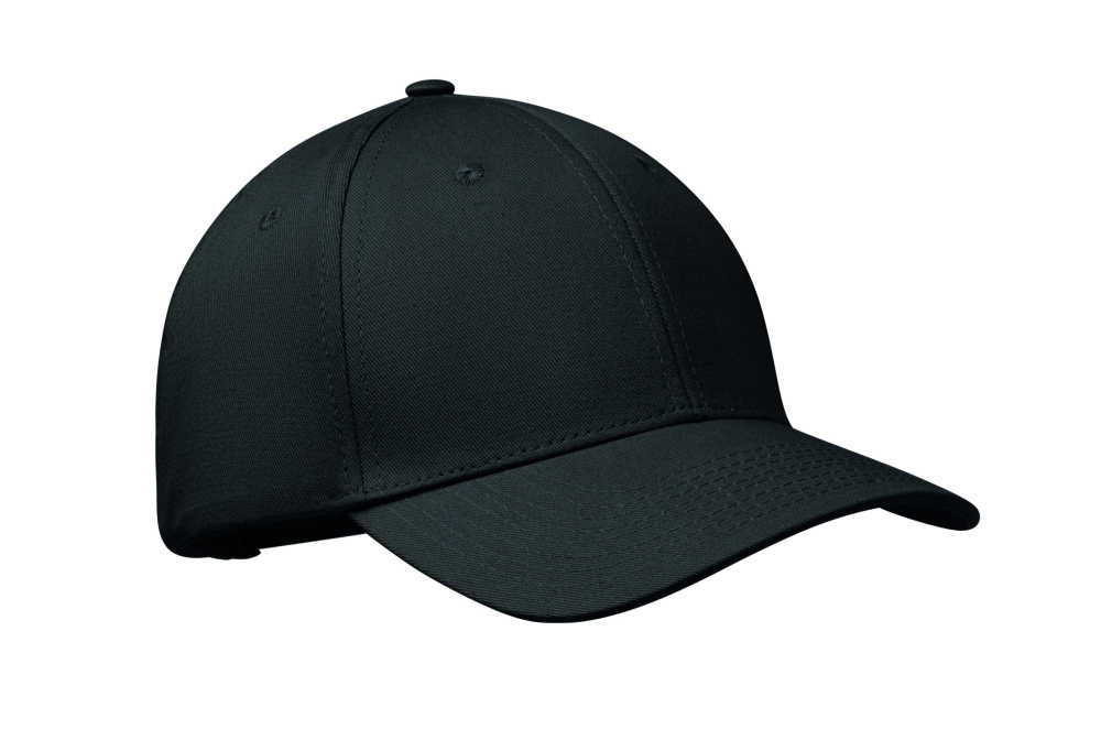 Logo trade promotional giveaways picture of: 6 panel cotton baseball cap