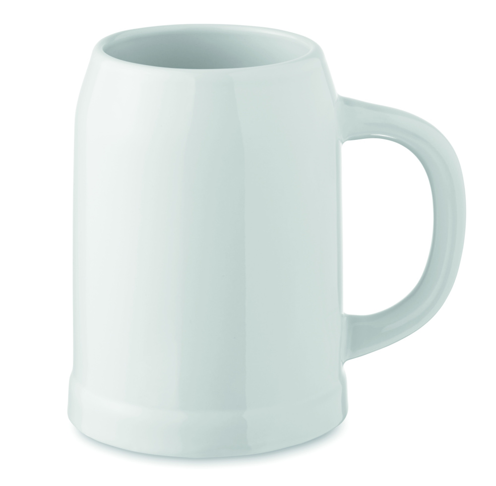 Logo trade corporate gifts picture of: Sublimation beer mug 500 ml