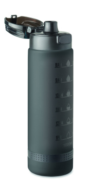 Logo trade promotional merchandise image of: Sports water bottle RPET 1L