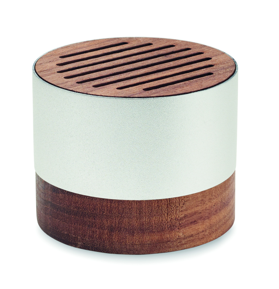 Logo trade promotional item photo of: Recycled aluminium speaker