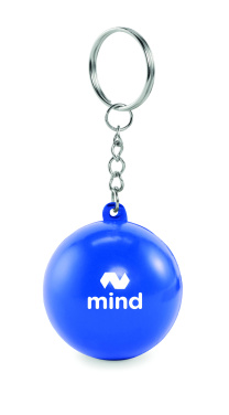 Logo trade business gift photo of: PU ball shape key ring