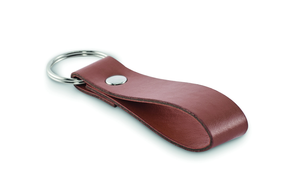 Logo trade promotional item photo of: PU loop key ring