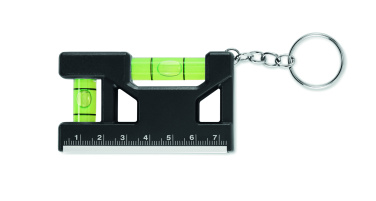 Logo trade promotional item photo of: Magnetic level ABS key ring