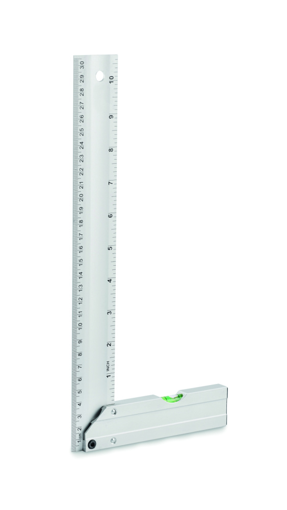 Logotrade promotional merchandise photo of: Aluminium level ruler 30 cm