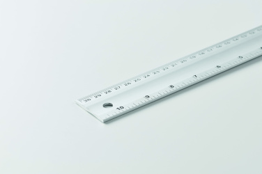 Logo trade promotional merchandise picture of: Aluminium level ruler 30 cm