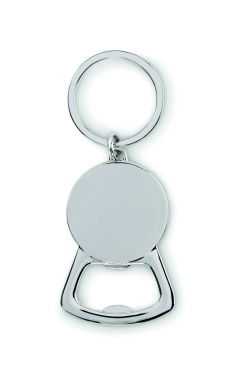 Logo trade promotional gifts picture of: Recycled aluminium key ring