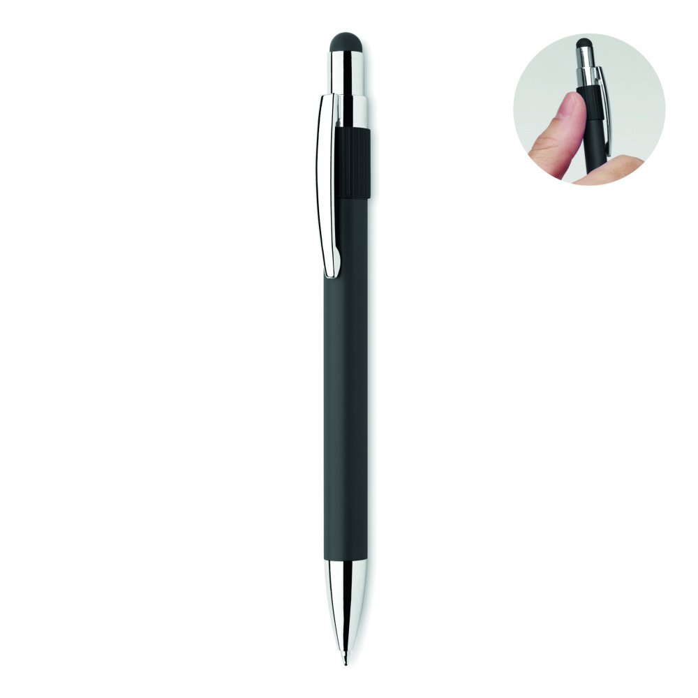 Logo trade promotional item photo of: Stylus spinner pen