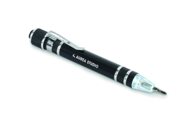 Logo trade promotional giveaways image of: recycled multi tool pen