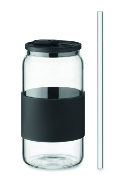 Logo trade promotional giveaways image of: High borosilicate tumbler 550ml