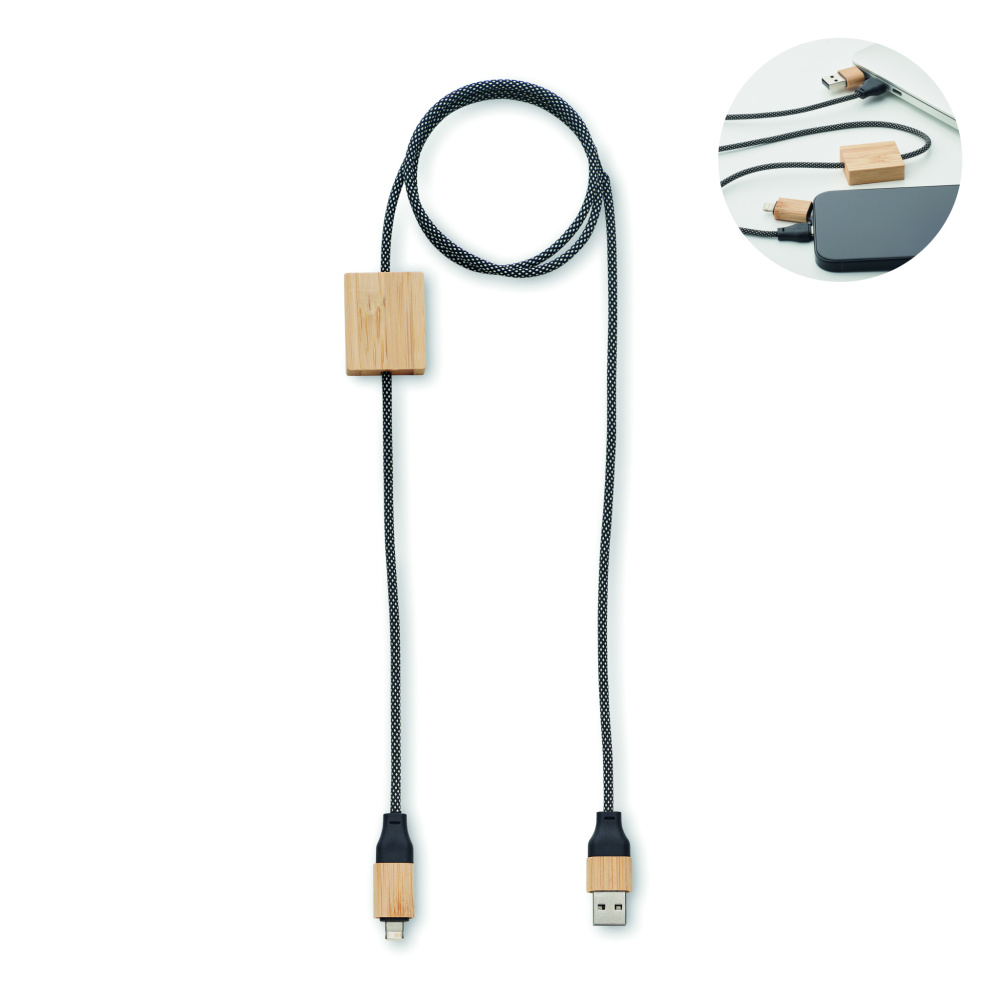 Logotrade corporate gift picture of: 60W charging cable