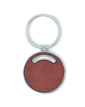 Logo trade promotional products image of: Round shape key ring