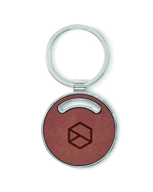 Logo trade promotional products image of: Round shape key ring