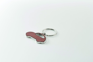 Logo trade promotional merchandise photo of: Car shaped key ring