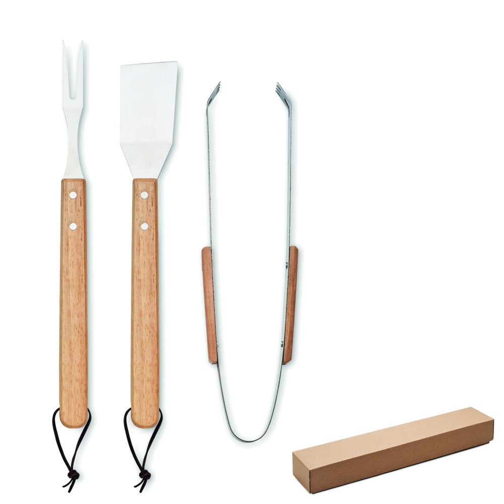 Logotrade promotional merchandise photo of: Oakwood barbecue set