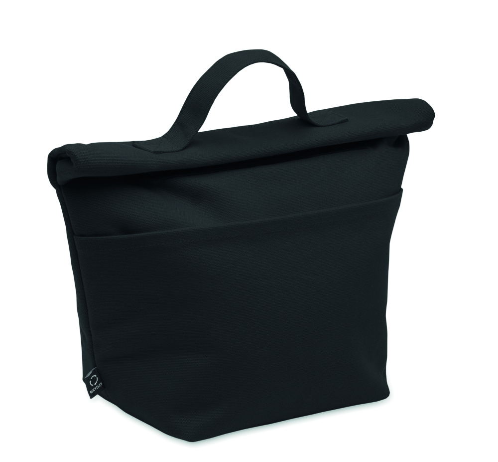 Logo trade promotional items image of: Recycled cotton cooler bag