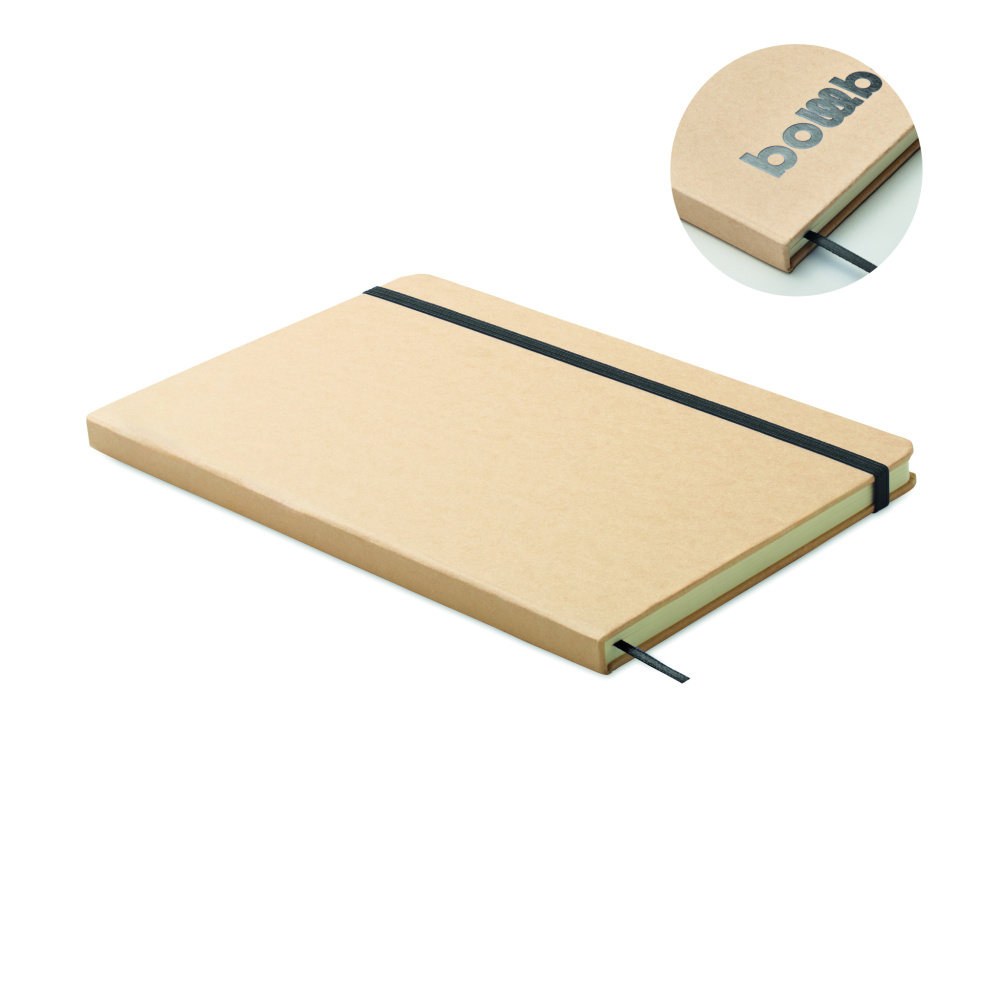 Logo trade promotional items image of: Colour revealing A5 notebook