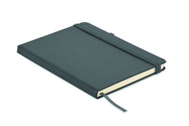 Logotrade promotional giveaway image of: Recycled Leather A5 notebook