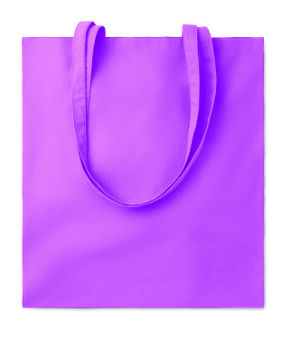 Logo trade promotional item photo of: 140 gr/m² cotton shopping bag