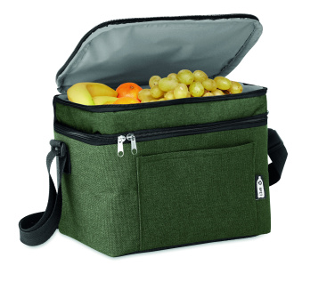 Logo trade corporate gifts image of: RPET cooler bag