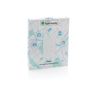 Logotrade promotional merchandise image of: Findcard RCS recycled plastic item finder card