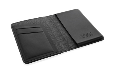 Logo trade promotional giveaway photo of: Trackmate RCS rpolyester passport holder worldwide locating