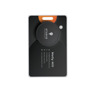 Logo trade promotional gifts picture of: Findit RCS rplastic ultra-thin finder card rechargeable