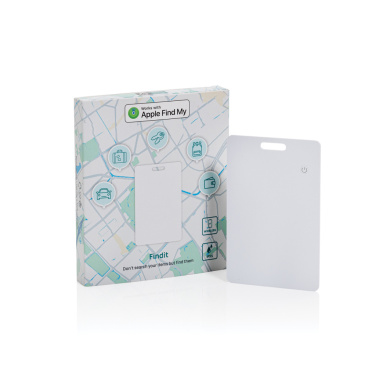 Logo trade promotional gifts image of: Findit RCS rplastic ultra-thin finder card rechargeable