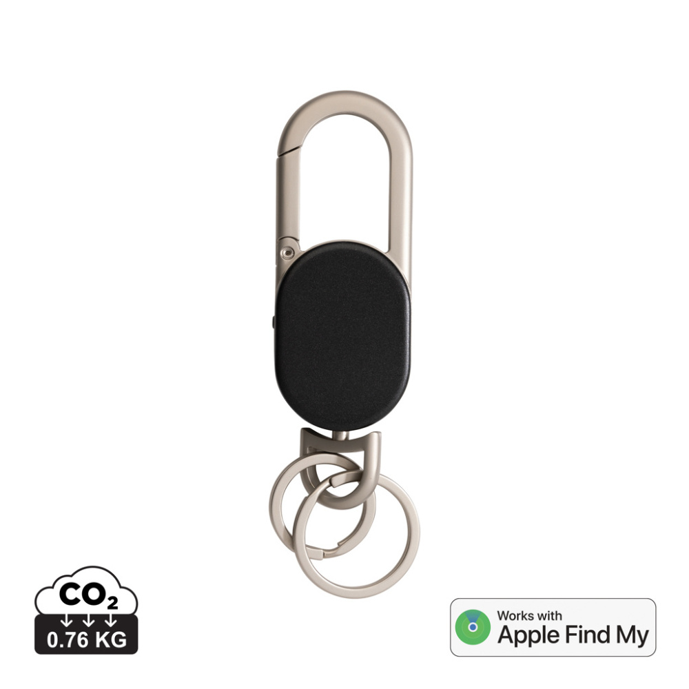 Logo trade promotional gifts picture of: Keyfinder keychain with worldwide locating and USB C