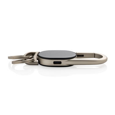 Logotrade promotional item image of: Keyfinder keychain with worldwide locating and USB C