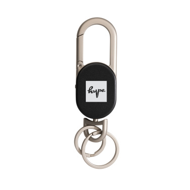 Logo trade promotional products image of: Keyfinder keychain with worldwide locating and USB C