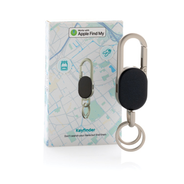 Logo trade advertising products image of: Keyfinder keychain with worldwide locating and USB C