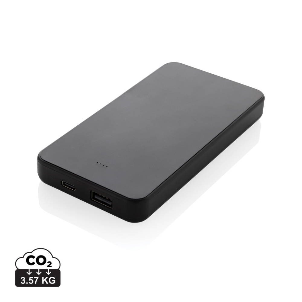 Logo trade corporate gifts image of: Boostcore RCS recycled plastic powerbank 10.000mAh USB C