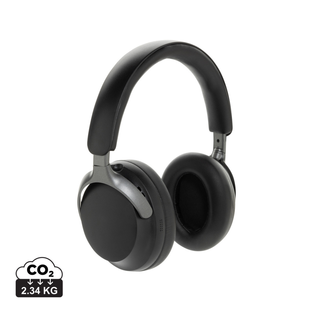 Logotrade promotional item image of: Soundpro RCS recycled plastic ANC headphone