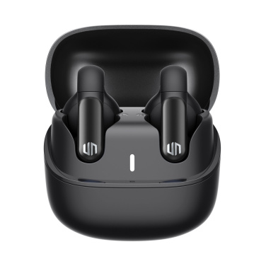 Logo trade promotional merchandise picture of: Urban Vitamin Long Beach ENC rplastic wireless earbuds