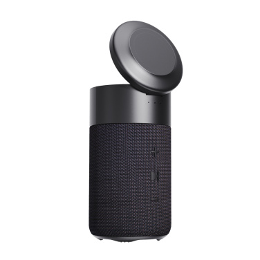 Logo trade promotional product photo of: Urban Vitamin Anaheim RCS recycled 10W speaker 15W charger